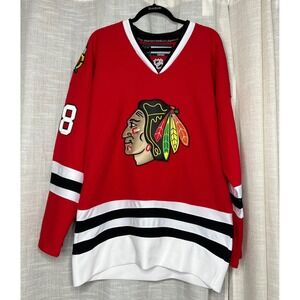 Chicago Blackhawks Patrick KANE 88 Jersey CCM Reebok NHL Hockey Red Size 48 XL